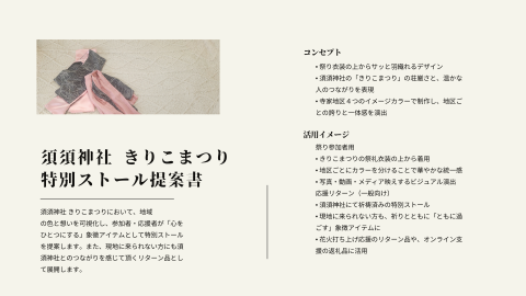 寺家まもりびと花火プロジェクト(ストール)